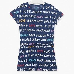 NWT Losan navy dress with drawstring at the waist